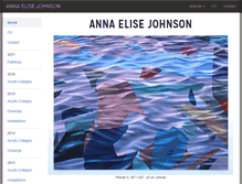 Tablet Screenshot of annaelisejohnson.com